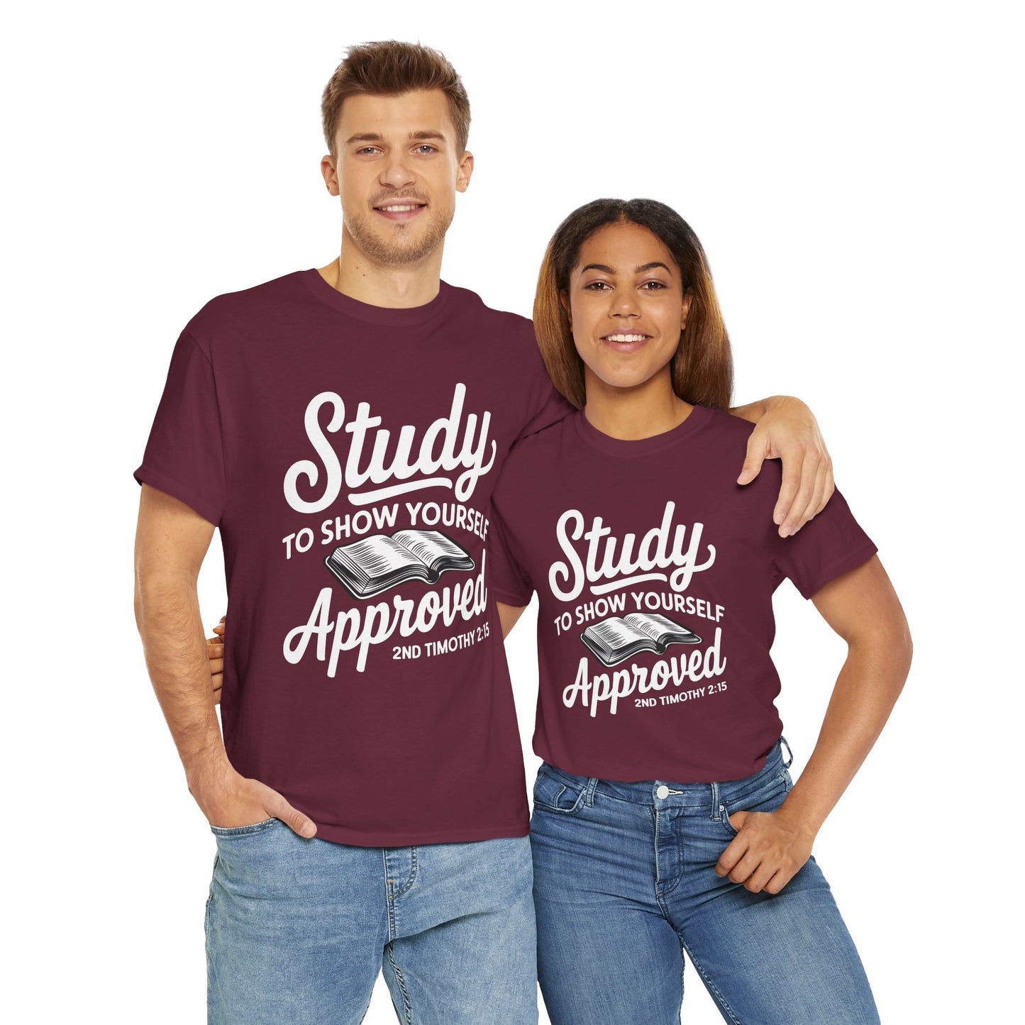 "Study to Show" Unisex Heavy Cotton Tee