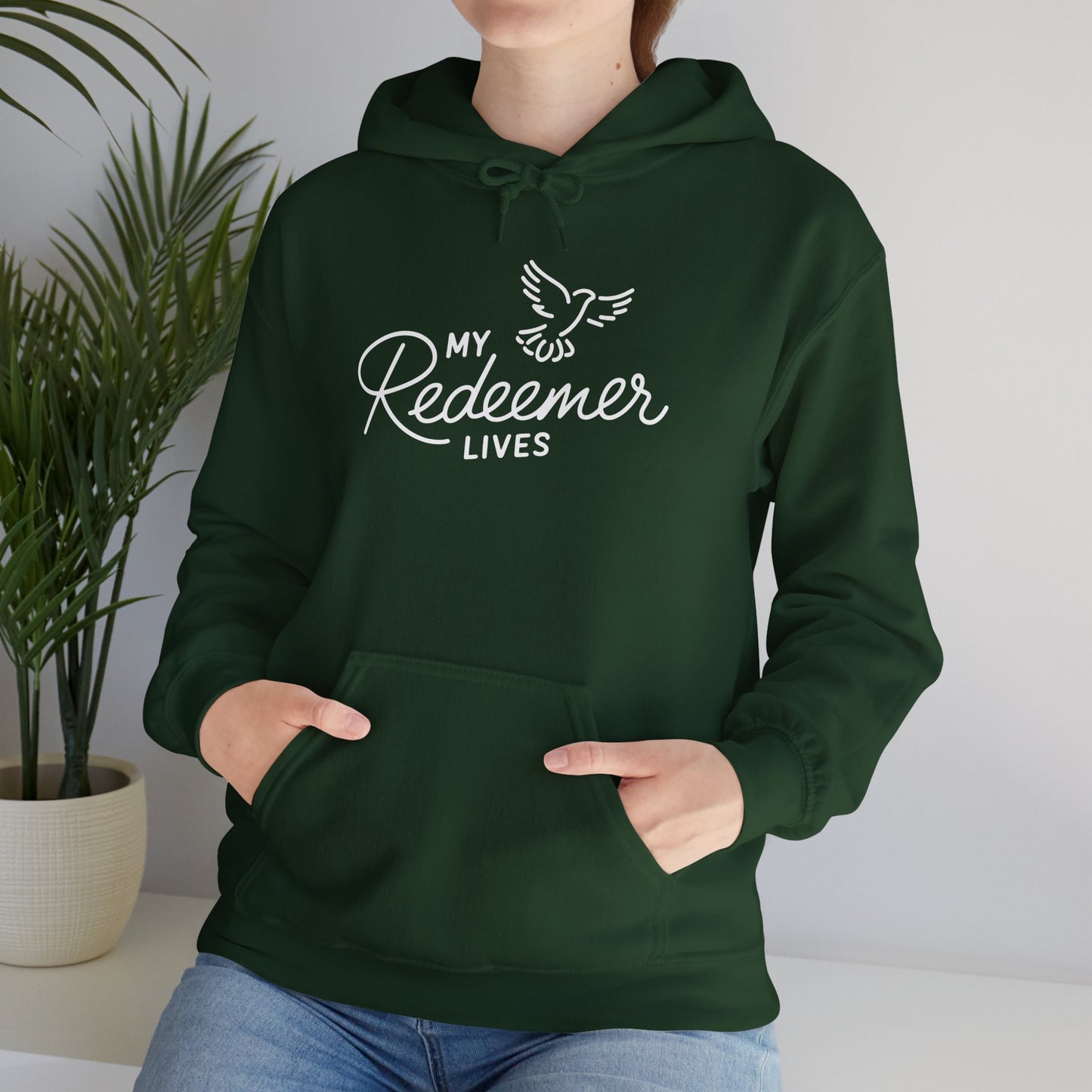 “My Redeemer” Unisex Heavy Blend™ Hooded Sweatshirt