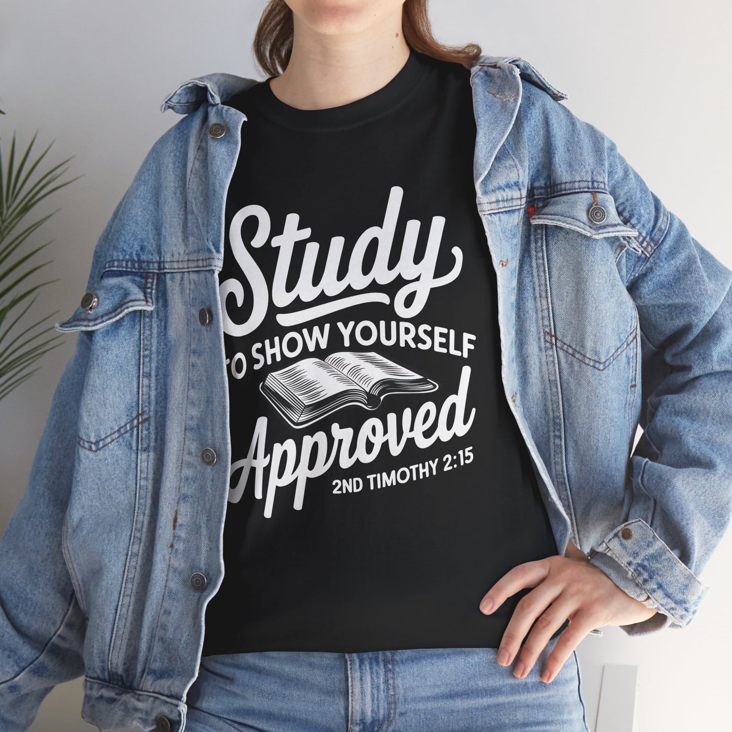 "Study to Show" Unisex Heavy Cotton Tee