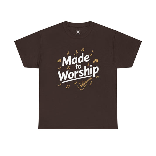 "Made to Worship" Unisex Heavy Cotton Tee