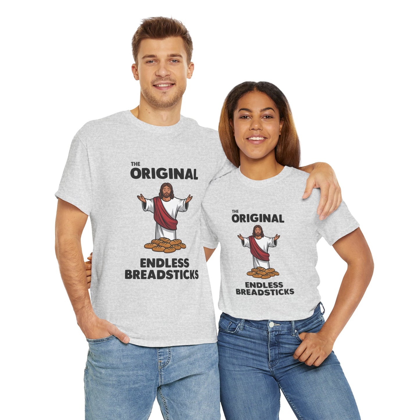 "Endless Breadsticks" Unisex Heavy Cotton Tee
