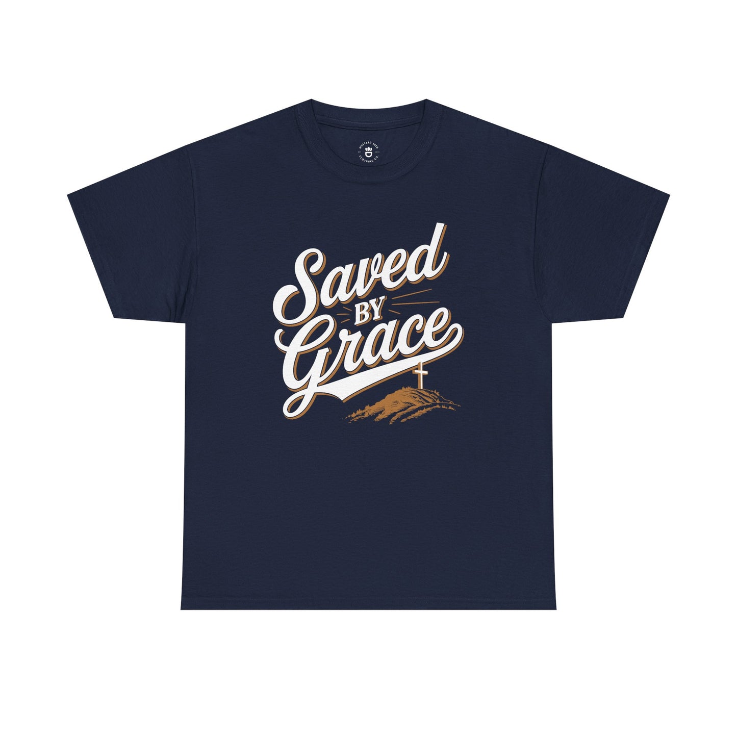 "Saved by Grace" Unisex Heavy Cotton Tee