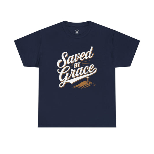 "Saved by Grace" Unisex Heavy Cotton Tee