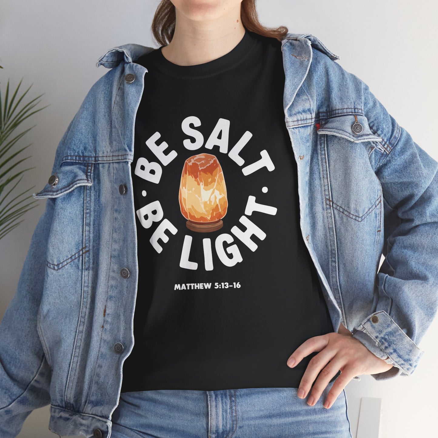 "Salt & Light" Unisex Heavy Cotton Tee