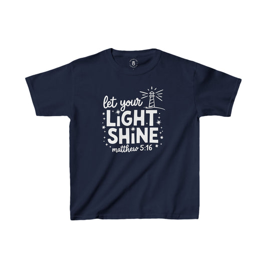 "Let Your Light Shine" Kids Heavy Cotton™ Tee