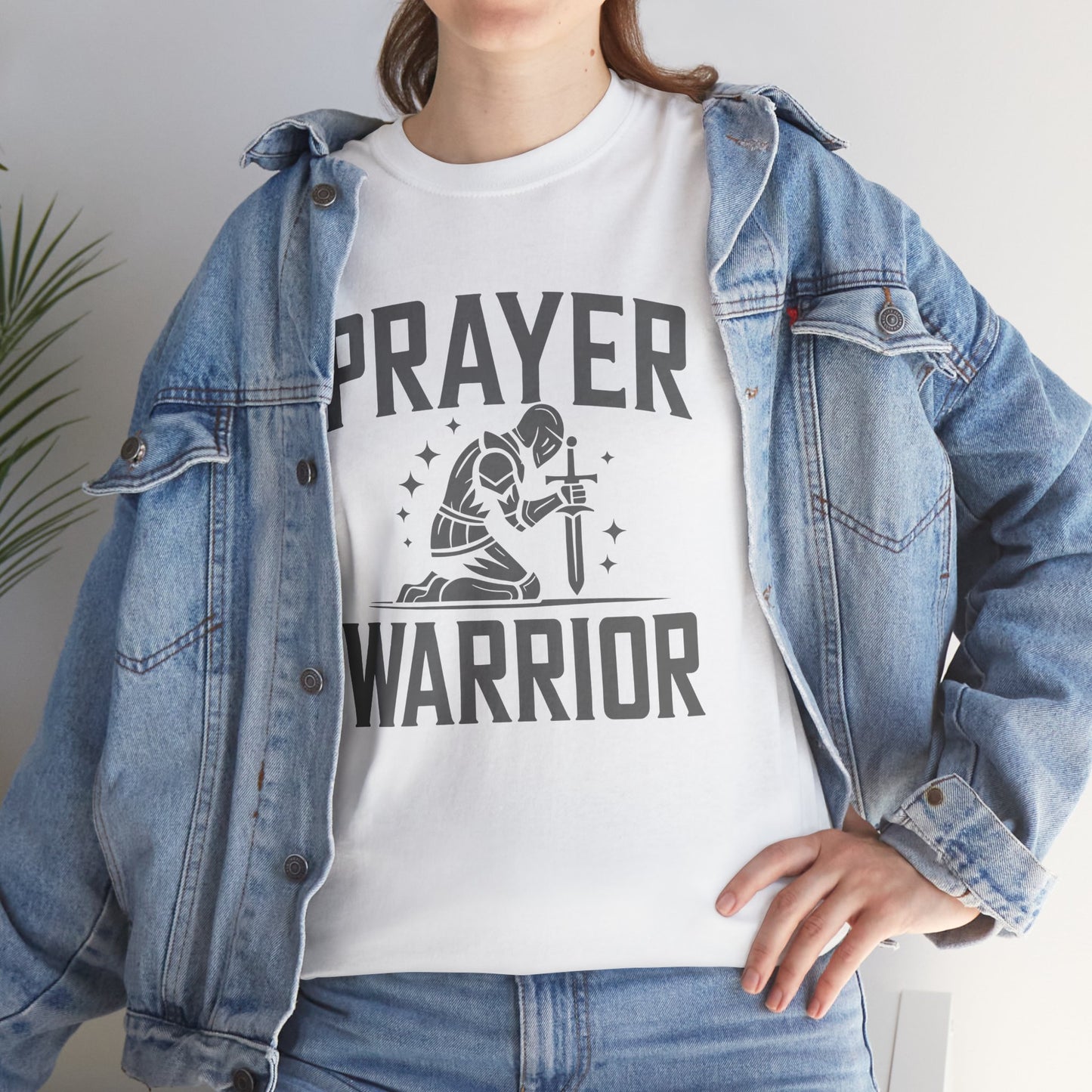 "Prayer Warrior" Unisex Heavy Cotton Tee