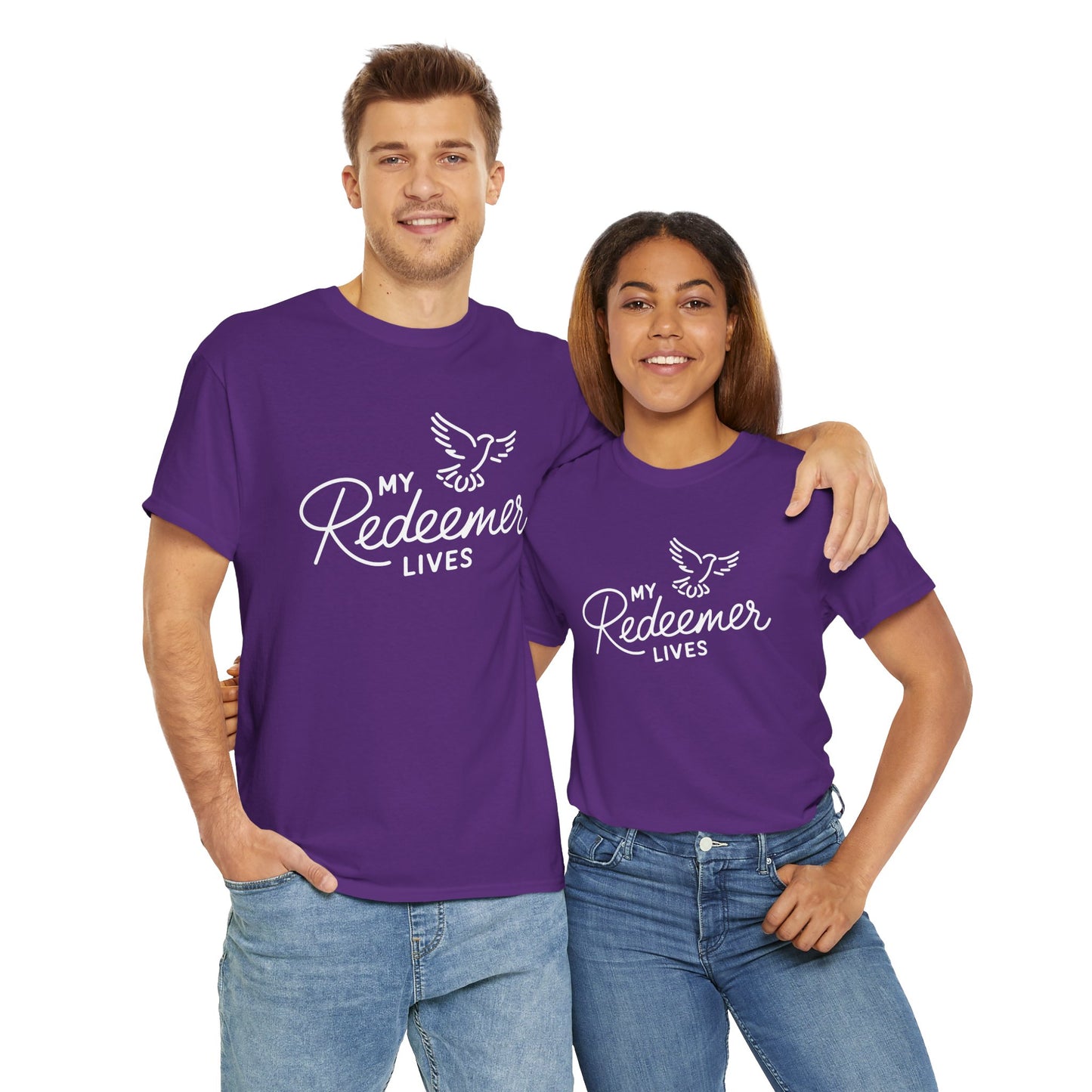 "My Redeemer" Unisex Heavy Cotton Tee