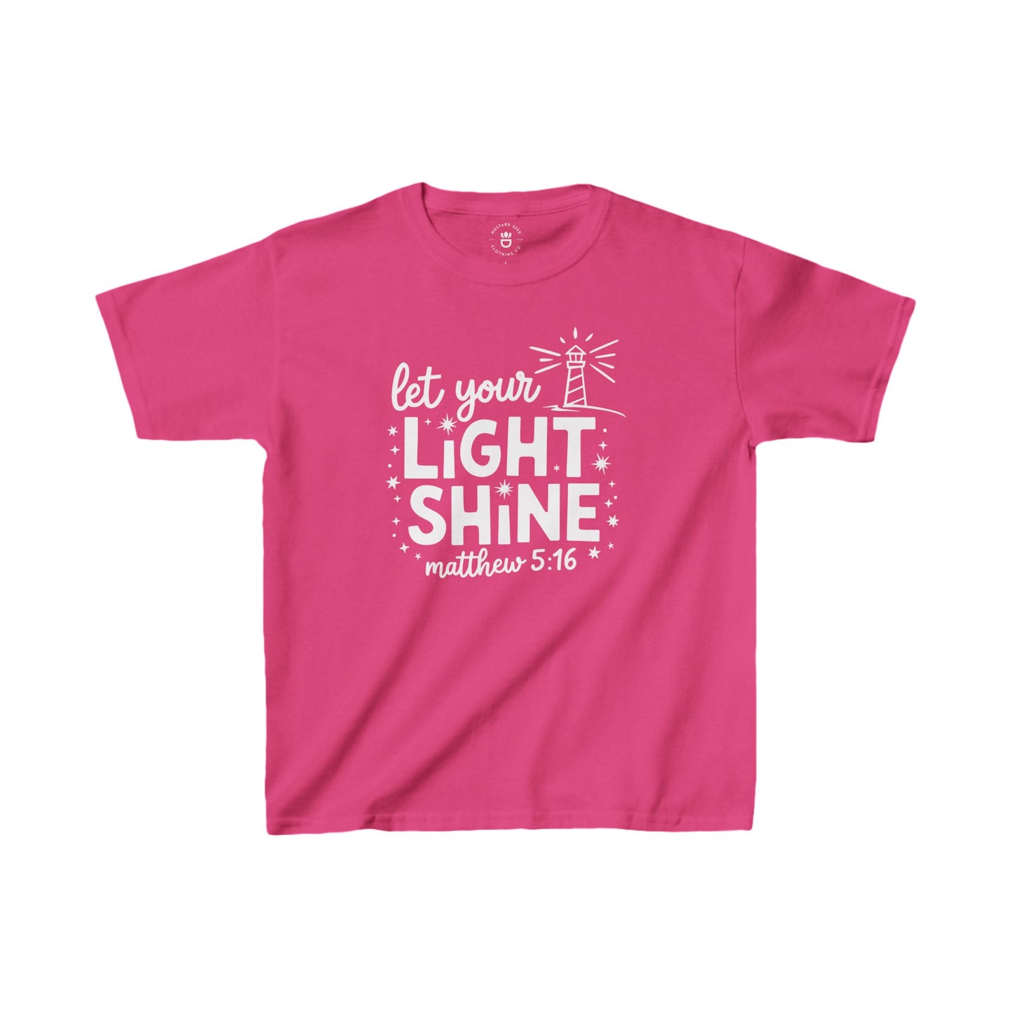 "Let Your Light Shine" Kids Heavy Cotton™ Tee