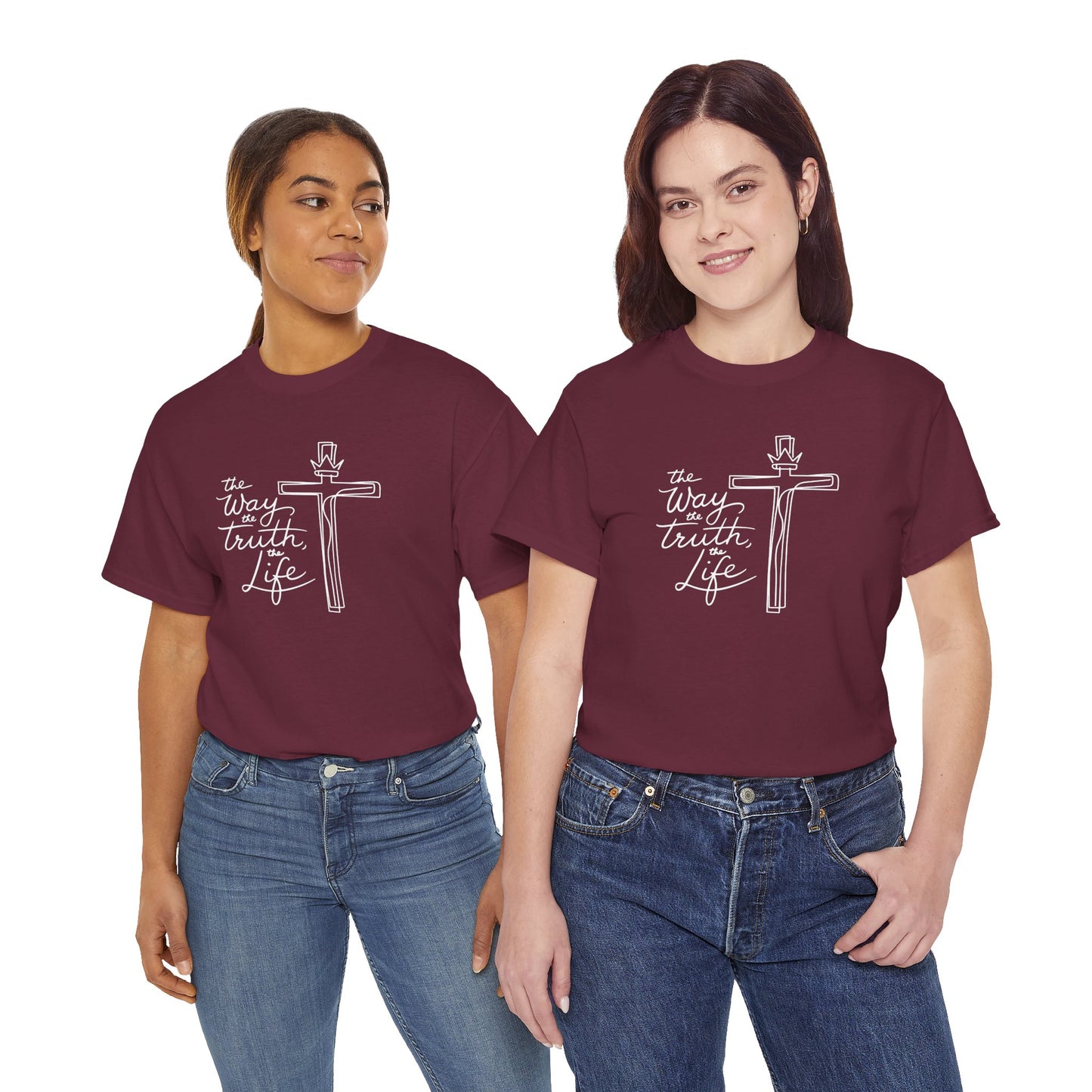 "The Way" Women's Heavy Cotton Tee