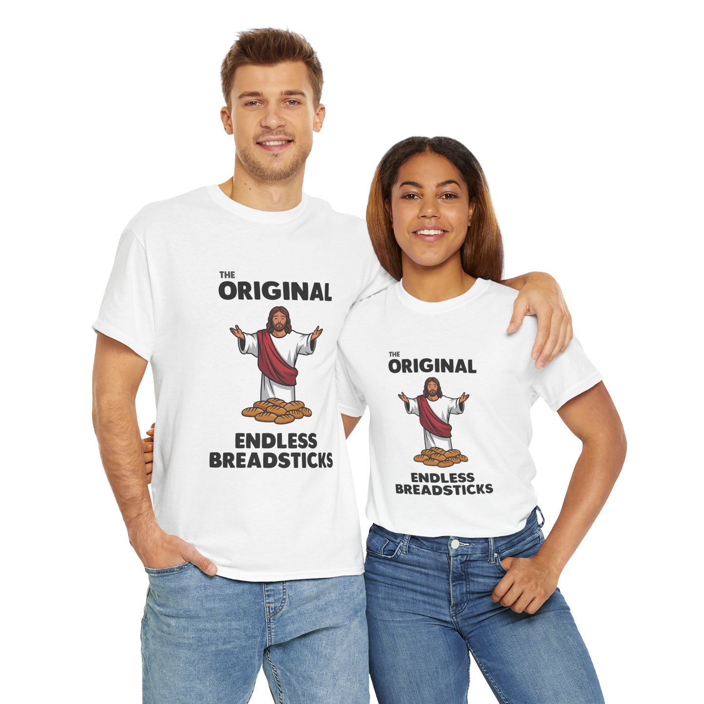 "Endless Breadsticks" Unisex Heavy Cotton Tee