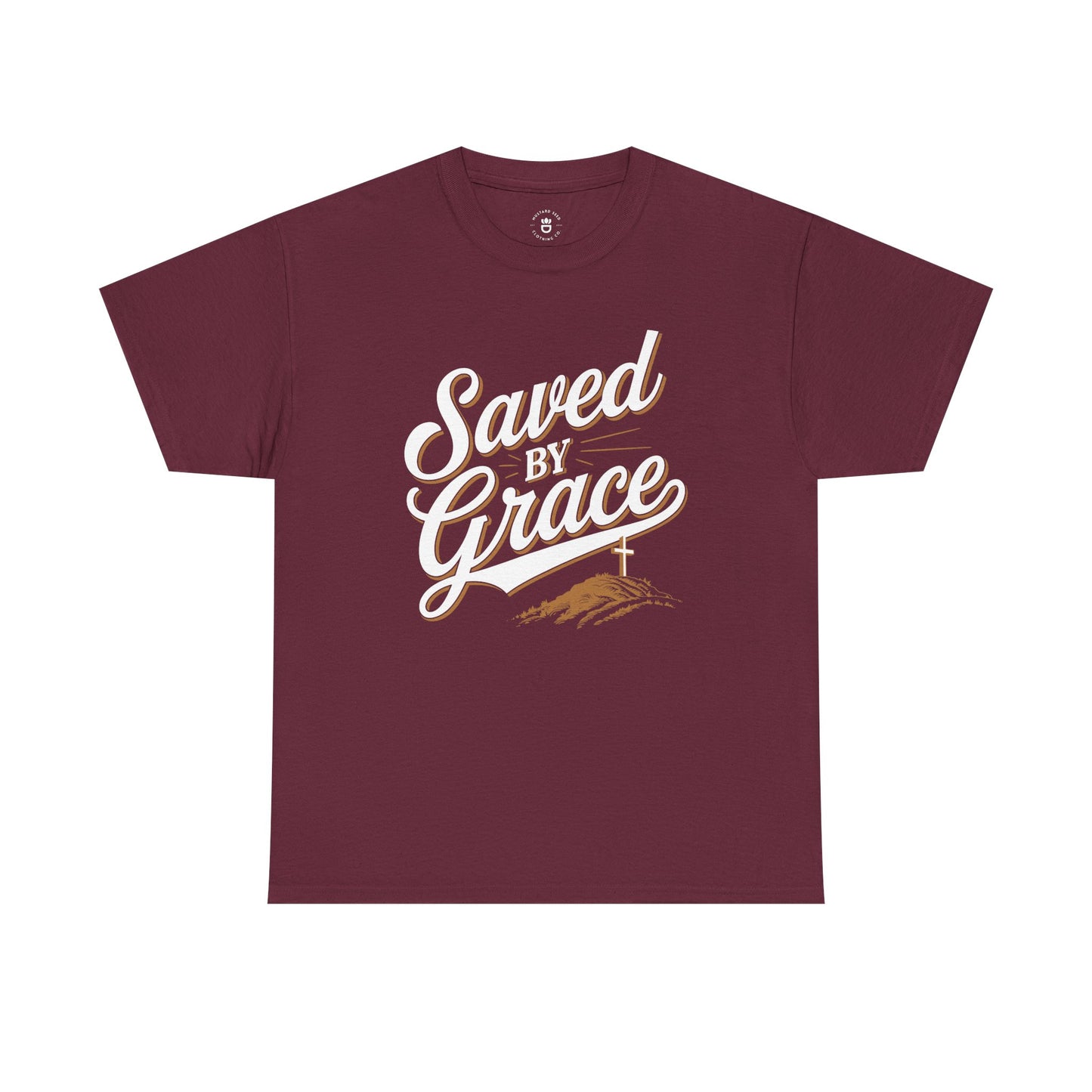 "Saved by Grace" Unisex Heavy Cotton Tee