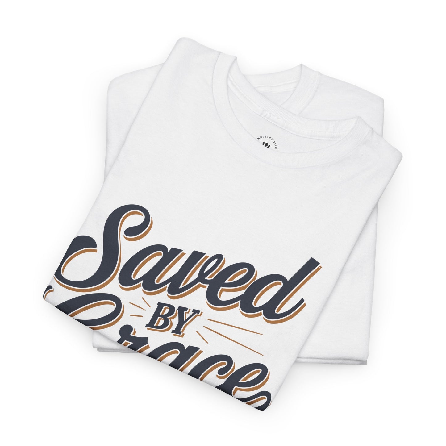 "Saved by Grace" Unisex Heavy Cotton Tee