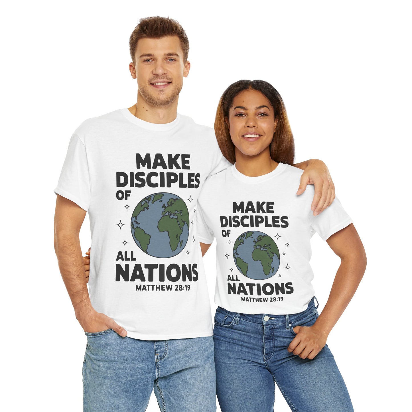 "Make Disciples" Unisex Heavy Cotton Tee