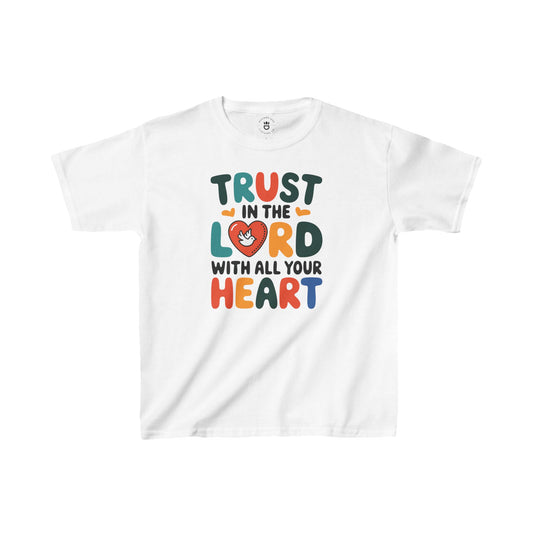 "Trust In The Lord" Kids Heavy Cotton™ Tee
