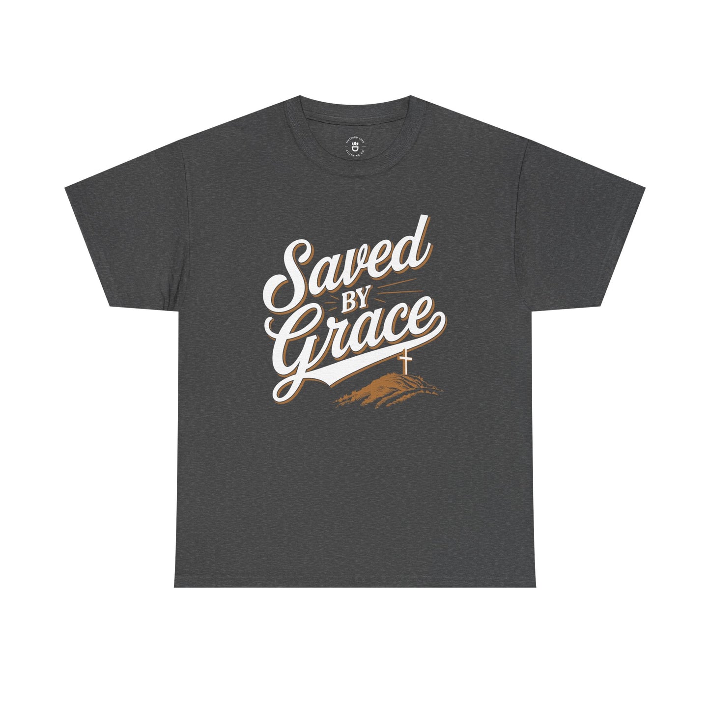 "Saved by Grace" Unisex Heavy Cotton Tee