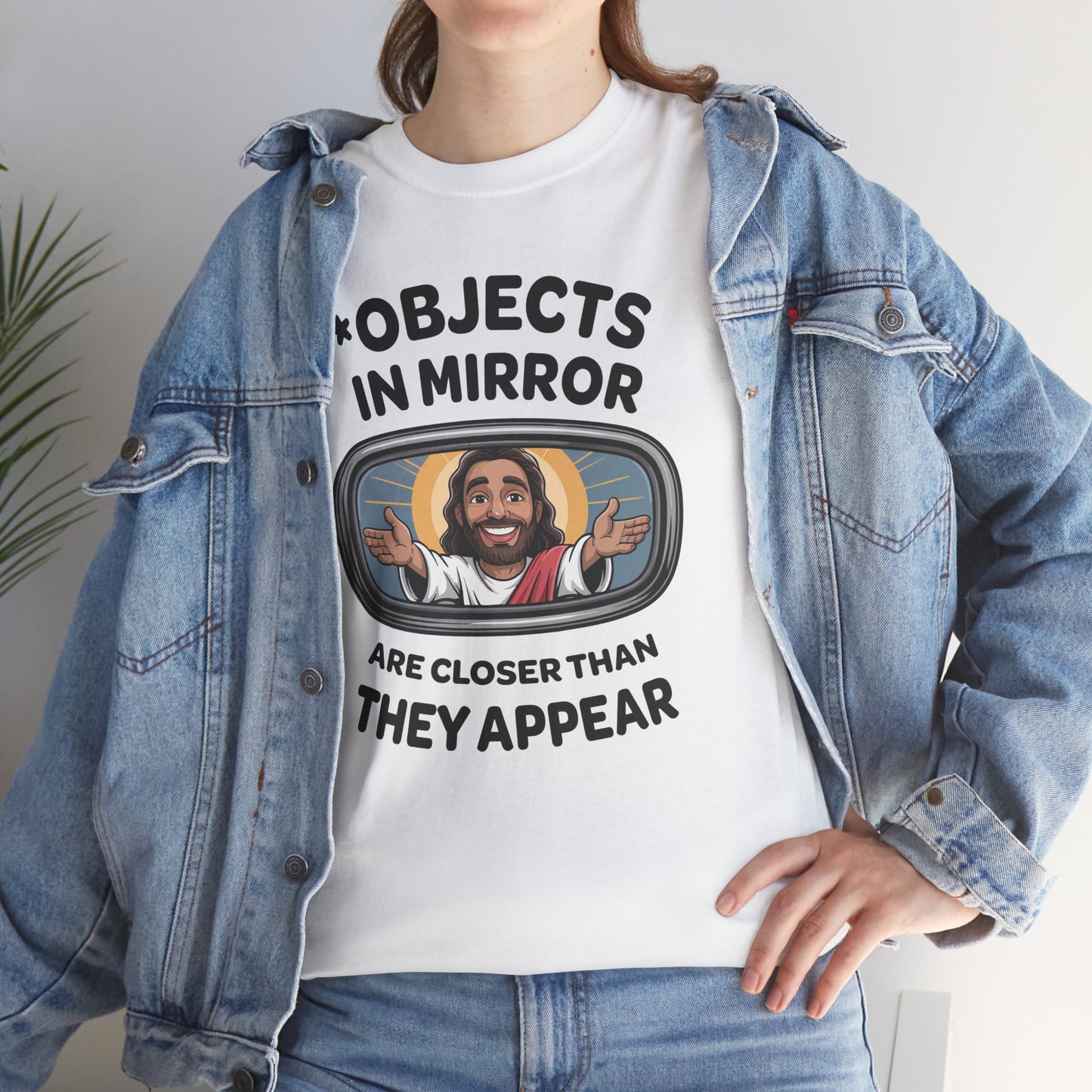 "Jesus is Near" Unisex Heavy Cotton Tee