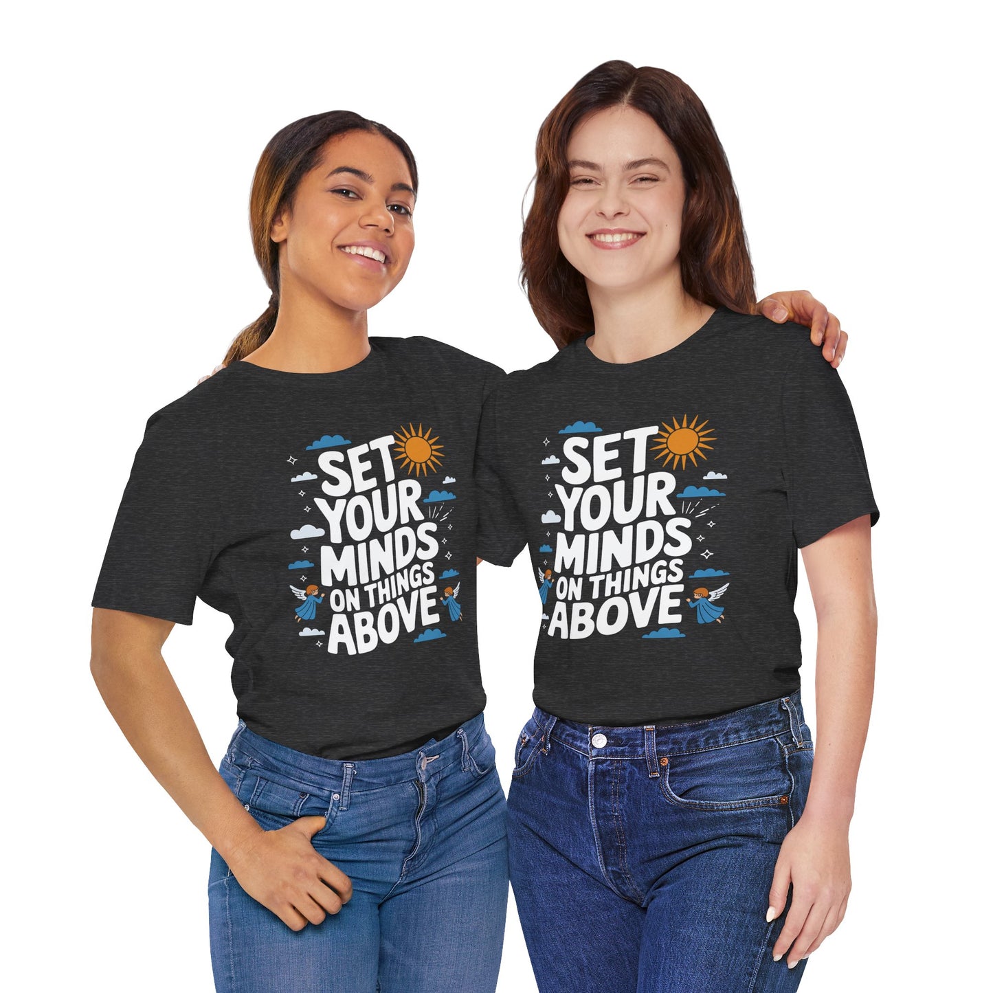 "Set Your Minds" Women's Jersey Short Sleeve Tee