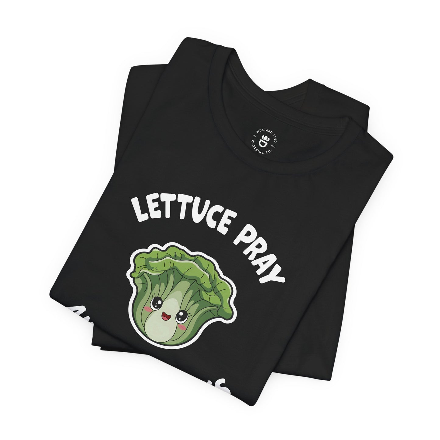 "Lettuce Pray" Women's Jersey Short Sleeve Tee
