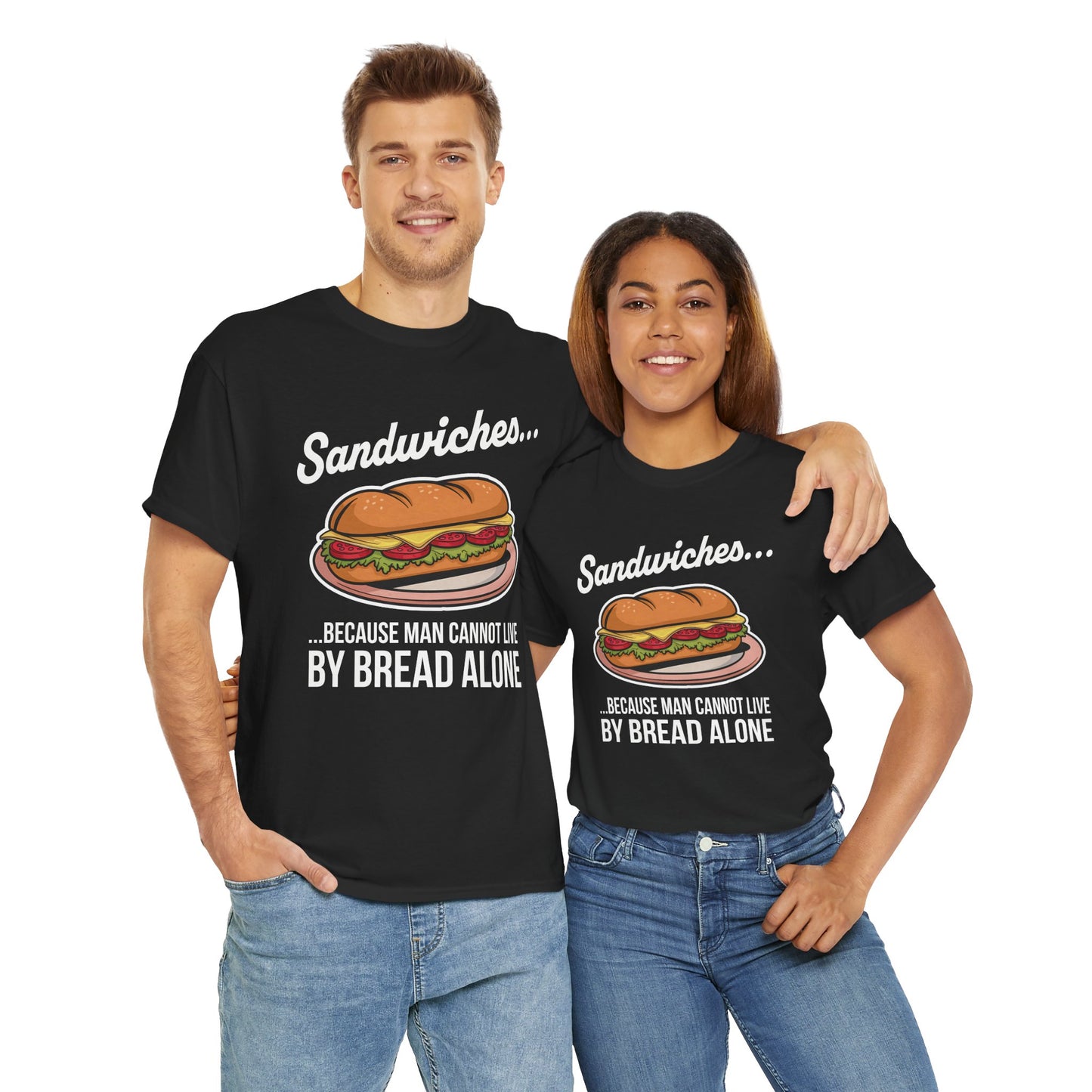 "Sandwiches" Unisex Heavy Cotton Tee