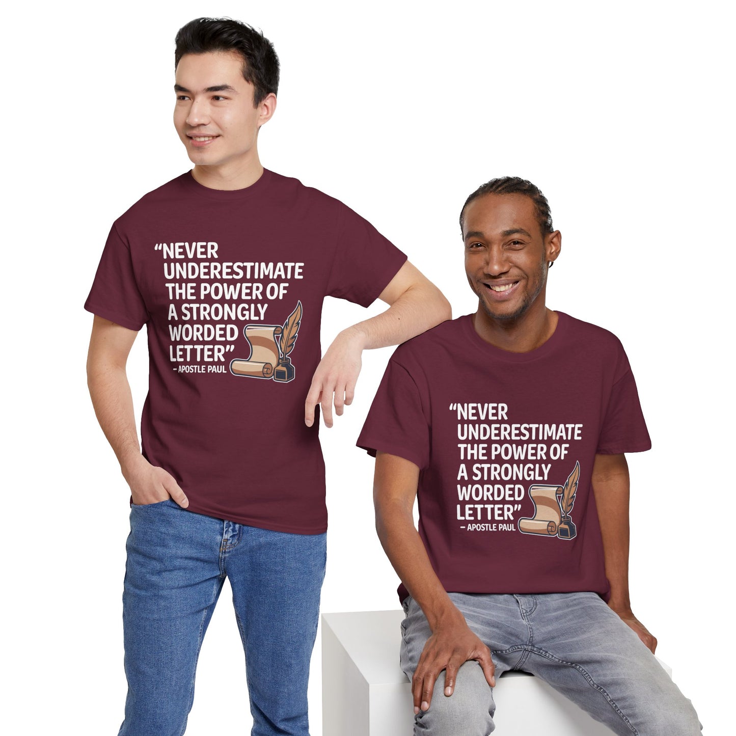 "Apostle Paul" Unisex Heavy Cotton Tee