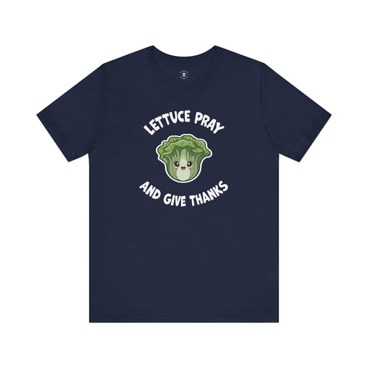 "Lettuce Pray" Women's Jersey Short Sleeve Tee