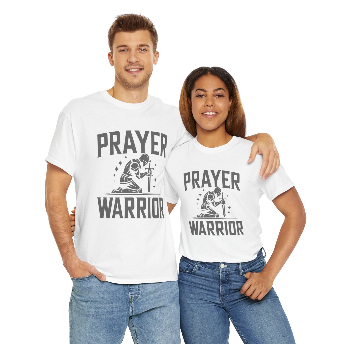 "Prayer Warrior" Unisex Heavy Cotton Tee