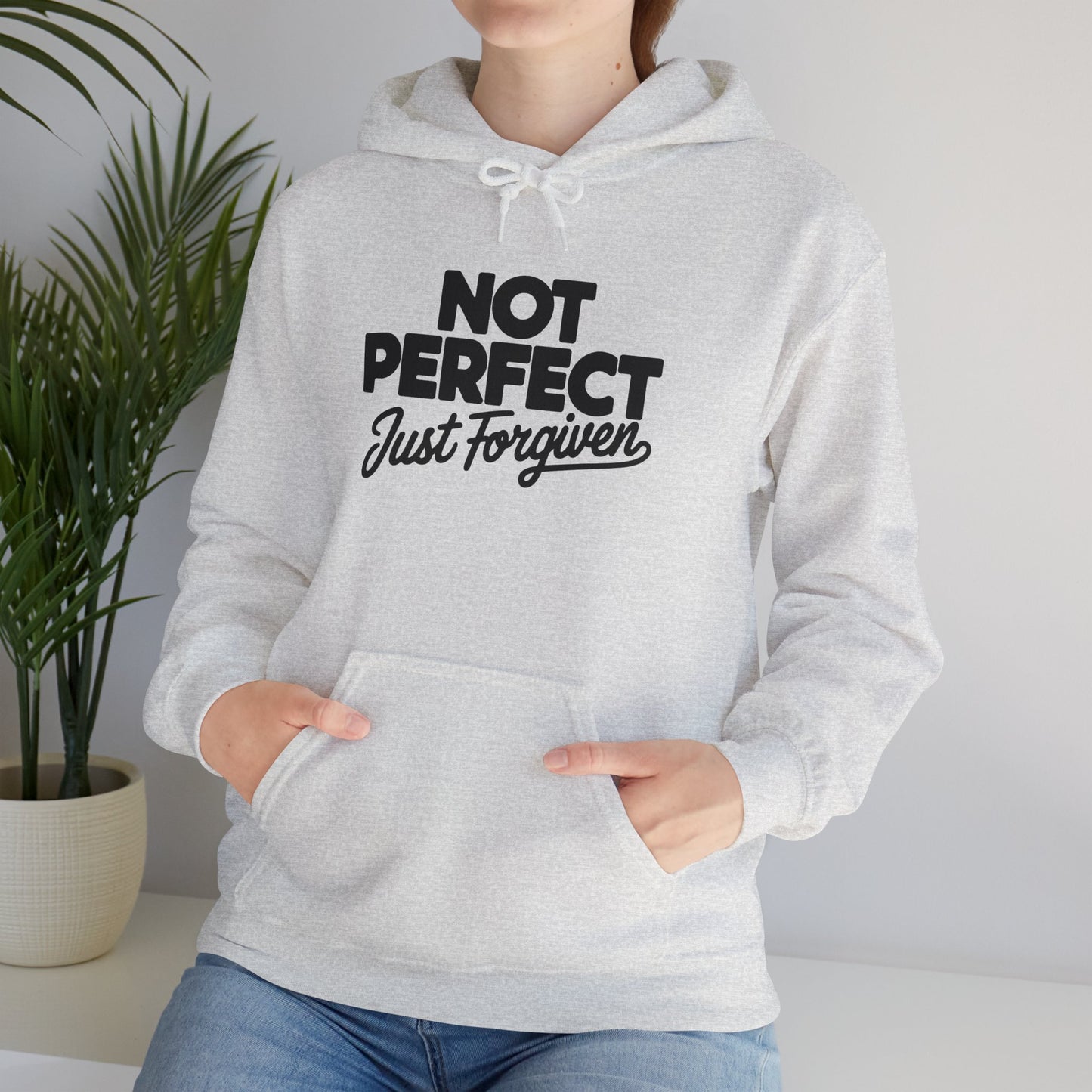 “Not Perfect” Unisex Heavy Blend™ Hooded Sweatshirt