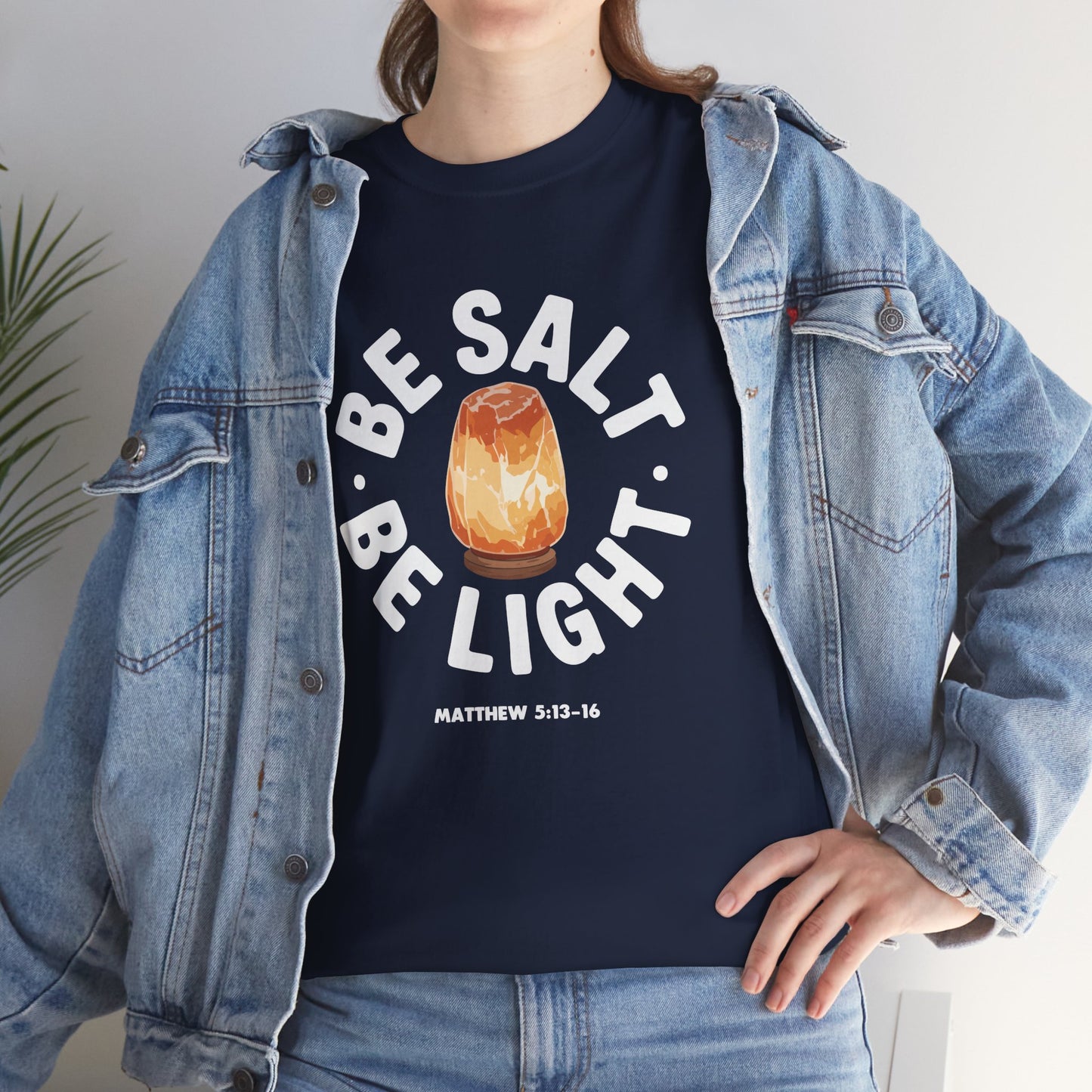 "Salt & Light" Unisex Heavy Cotton Tee